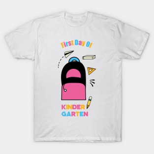 First Day Of Kindergarten T-Shirt